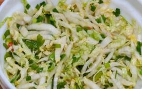 Salade de chou à Pékin