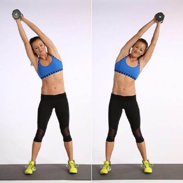 se penche d'un côté